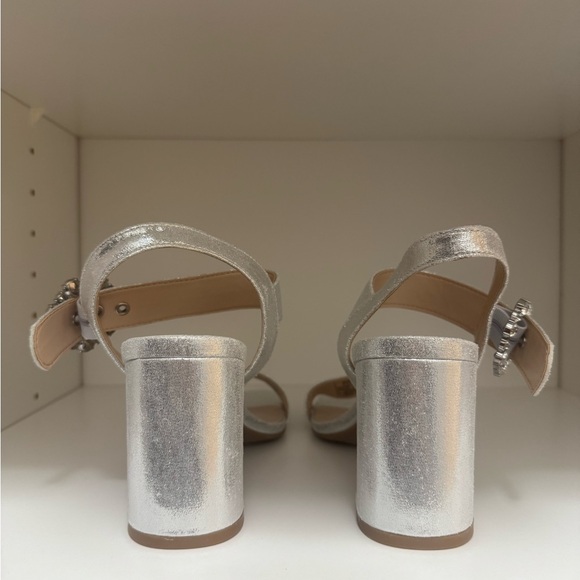 Silver Rhinestone Heels - Picture 2 of 3